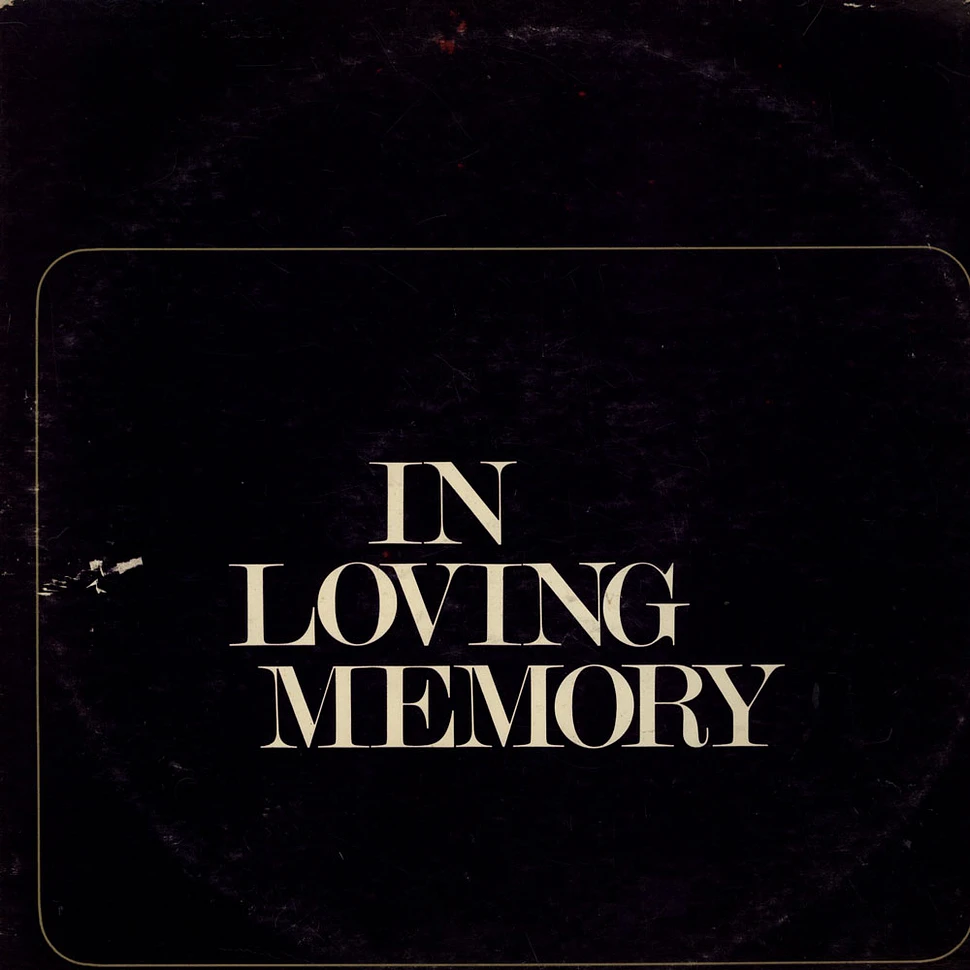 V.A - In Love Memory