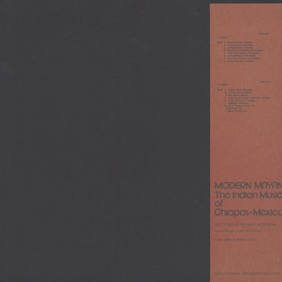 V.A. - Modern Myan: The Indian Music Of Chiapas, Mexico