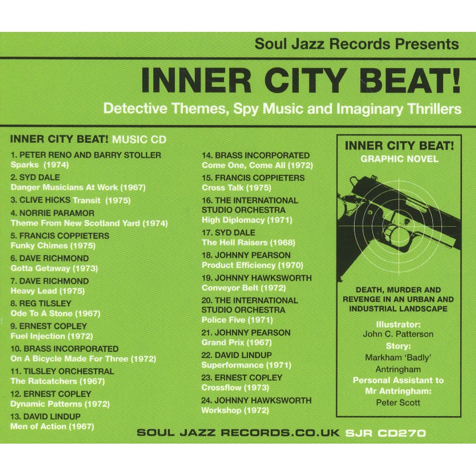 V.A. - Inner City Beat! Detective Themes, Spy Music and Imaginary Thrillers 1967-1975