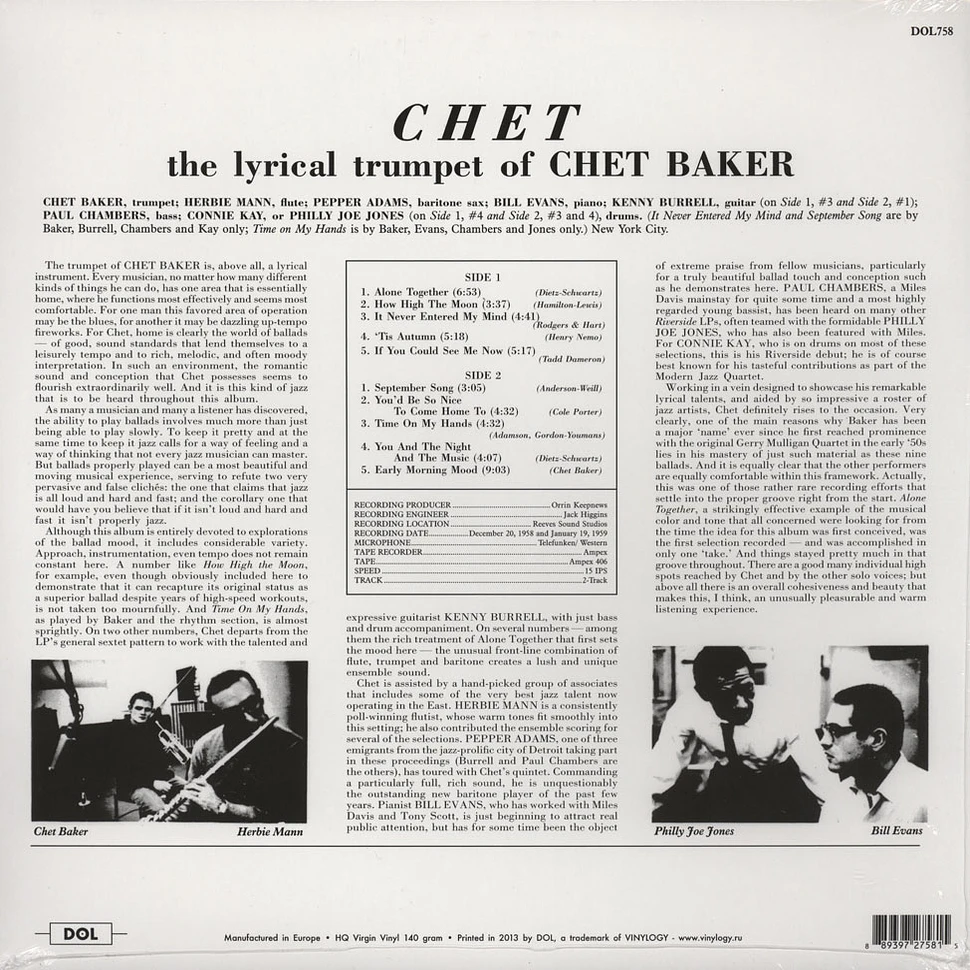 Chet Baker - Chet