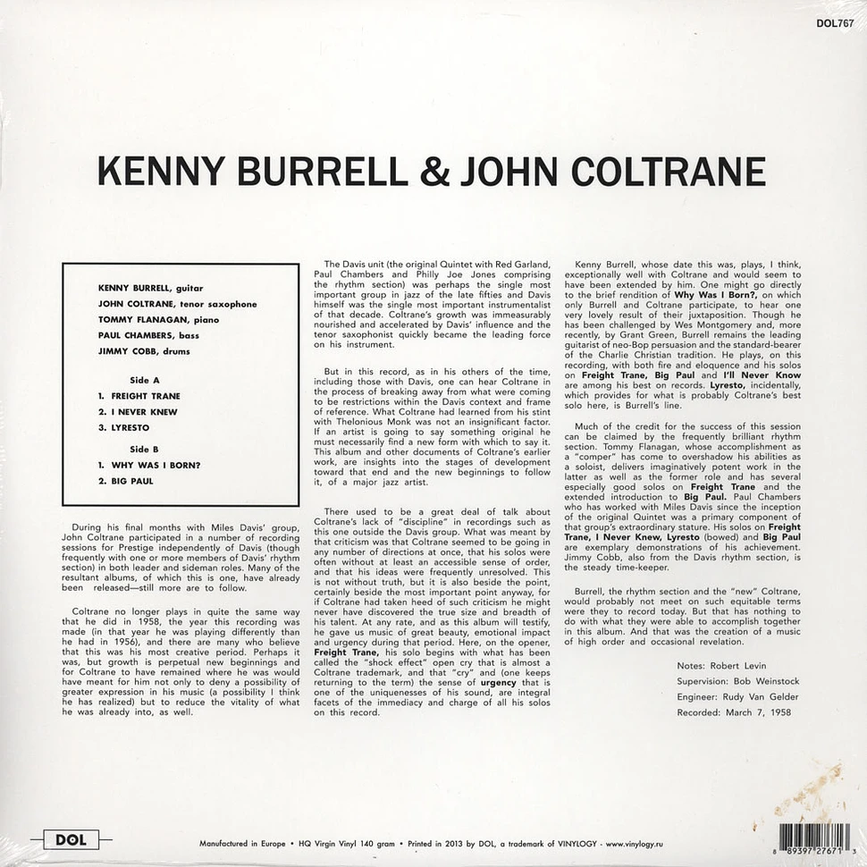 Kenny Burrell & John Coltrane - Kenny Burrell & John Coltrane