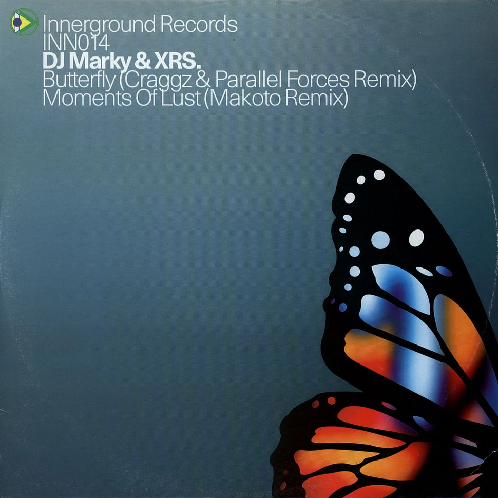 DJ Marky & XRS - Butterfly (Craggz & Parallel Forces Remix) / Moments Of Lust (Makoto Remix)