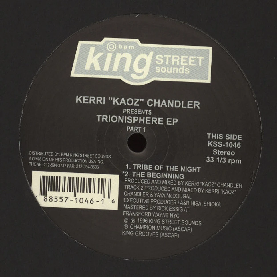 Kerri Chandler - Trionisphere EP Part 1