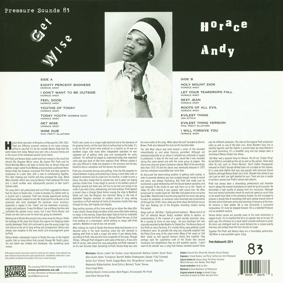 Horace Andy - Get Wise