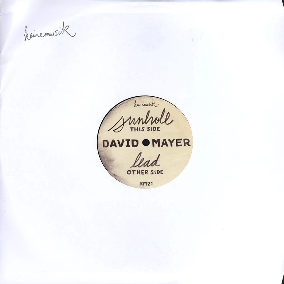 David Mayer - Sunhole