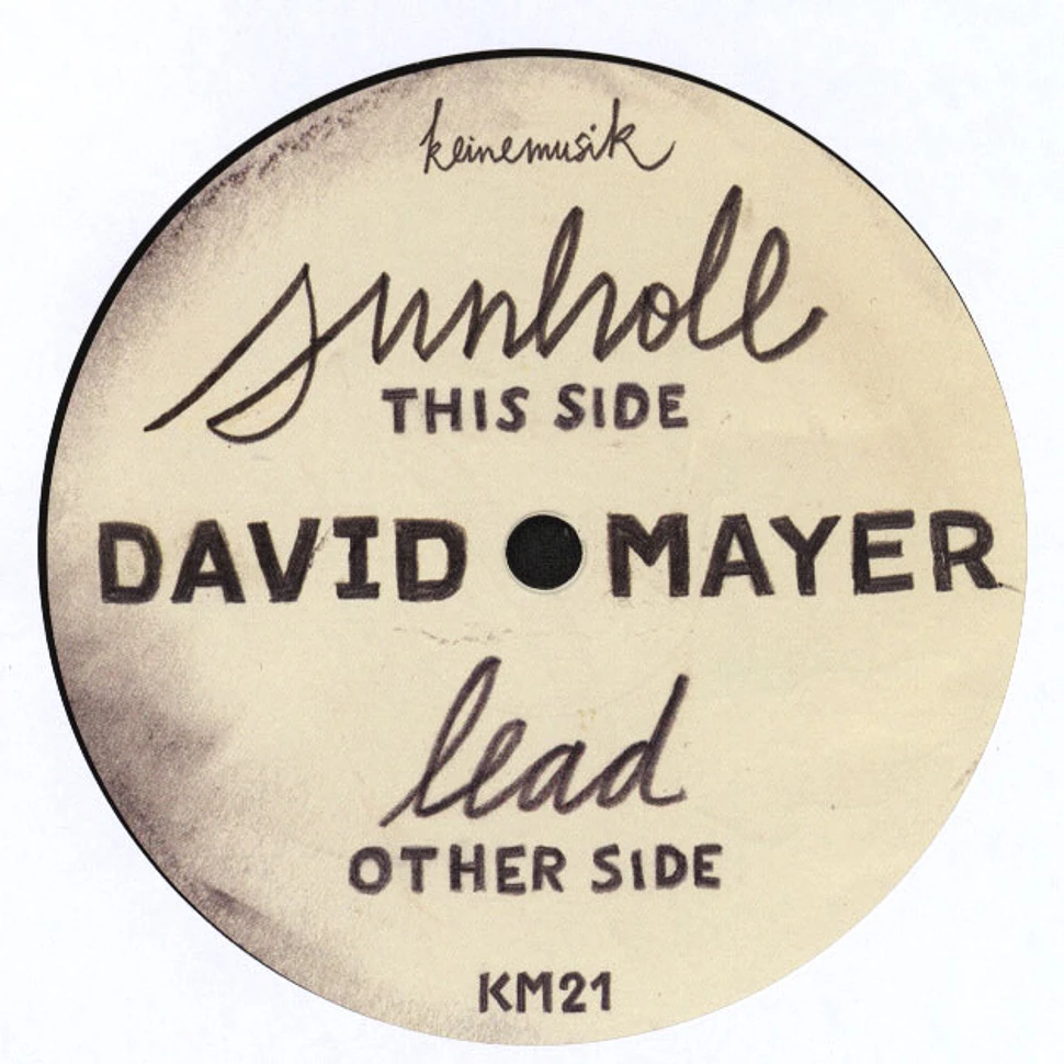 David Mayer - Sunhole