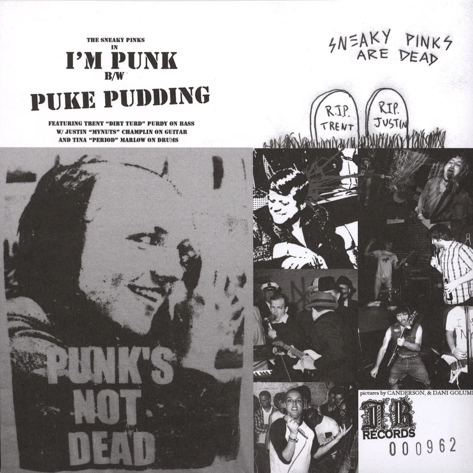 Sneaky Pinks - I'm Punk / Puke Pudding
