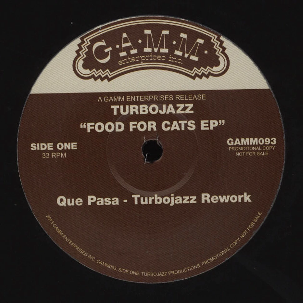 Turbojazz - Food For Cats EP