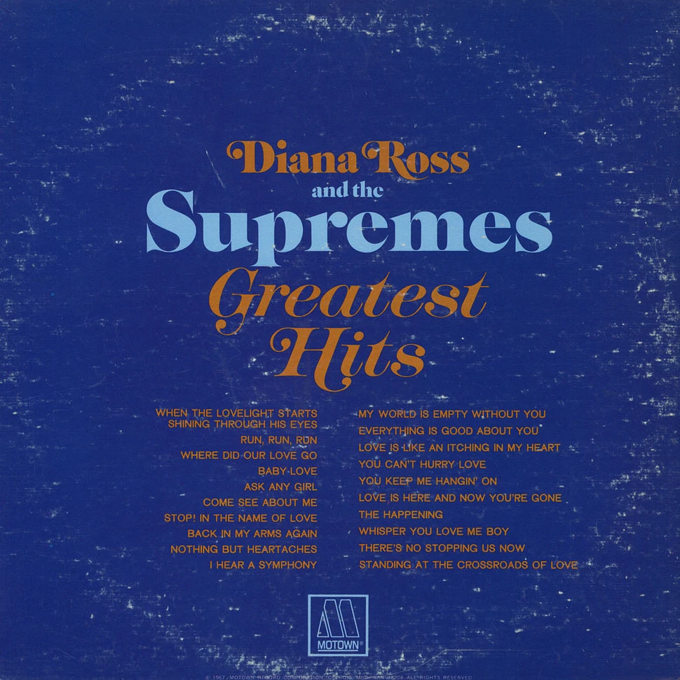 The Supremes - Greatest Hits