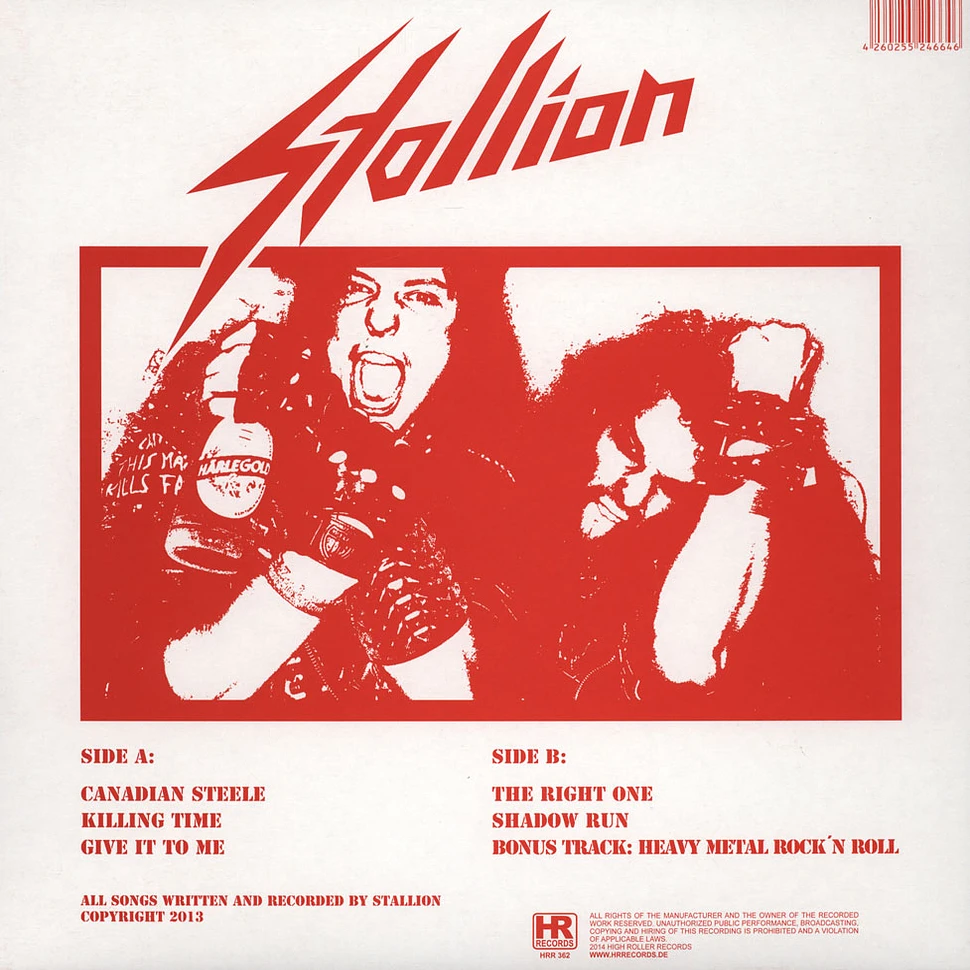 Stallion - Mounting The World Black Vinyl Edition