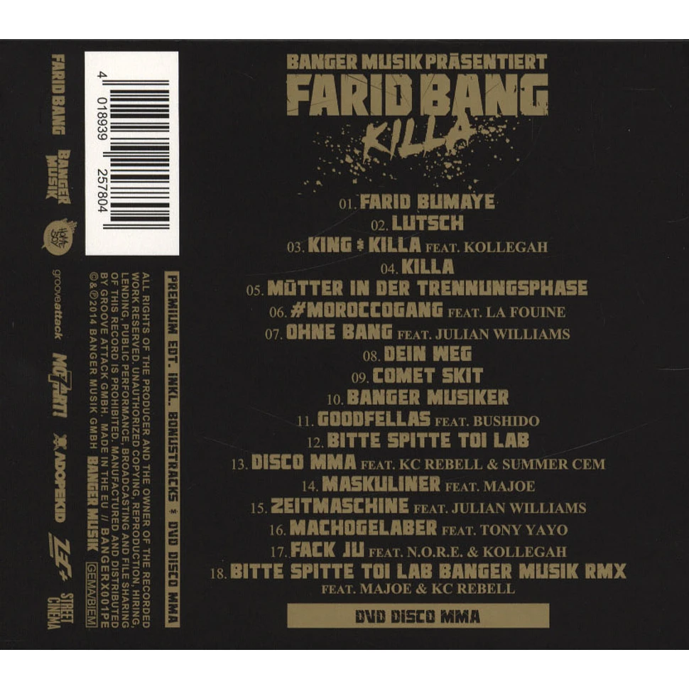 Farid Bang - Killa Premium Edition