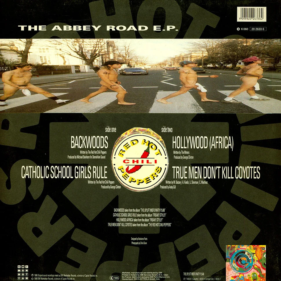 Red Hot Chili Peppers - The Abbey Road E.P.