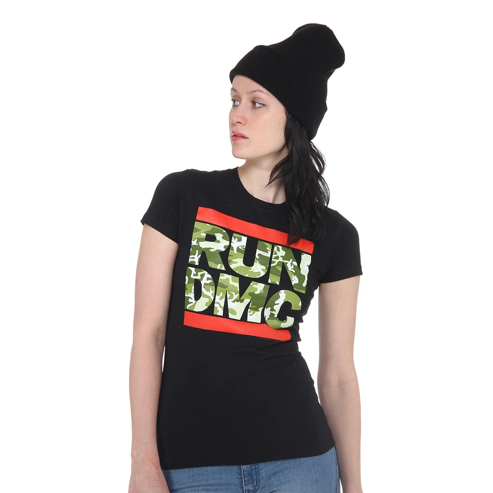 Run DMC - Camo Women T-Shirt