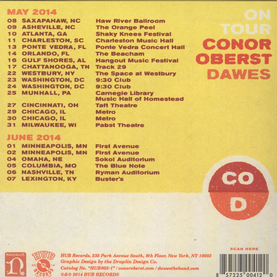 Conor Oberst / Dawes - Split