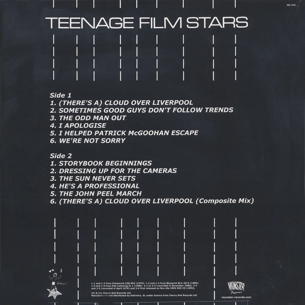 Teenage Filmstars - (There's A) Cloud Over Liverpool
