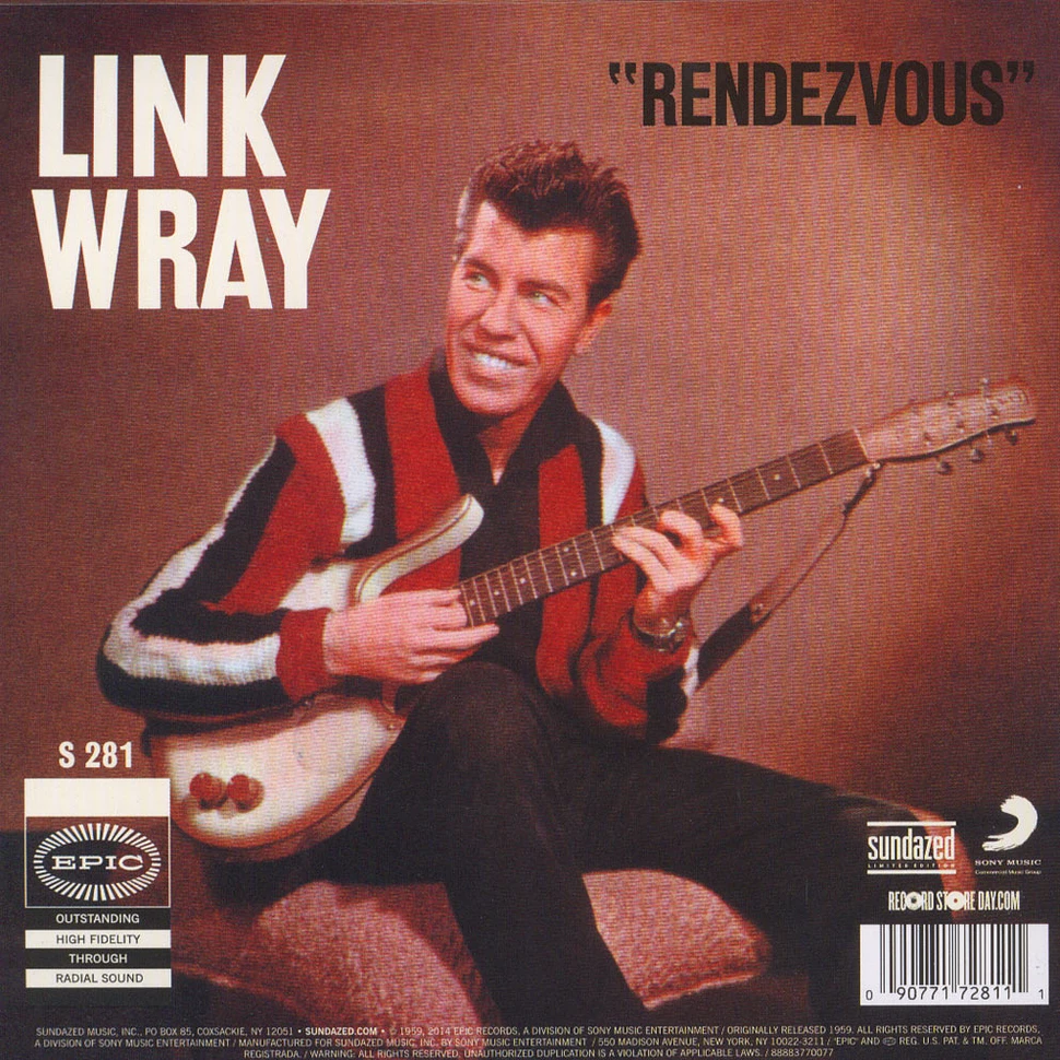 Link Wray - Slinky / Rendezvous