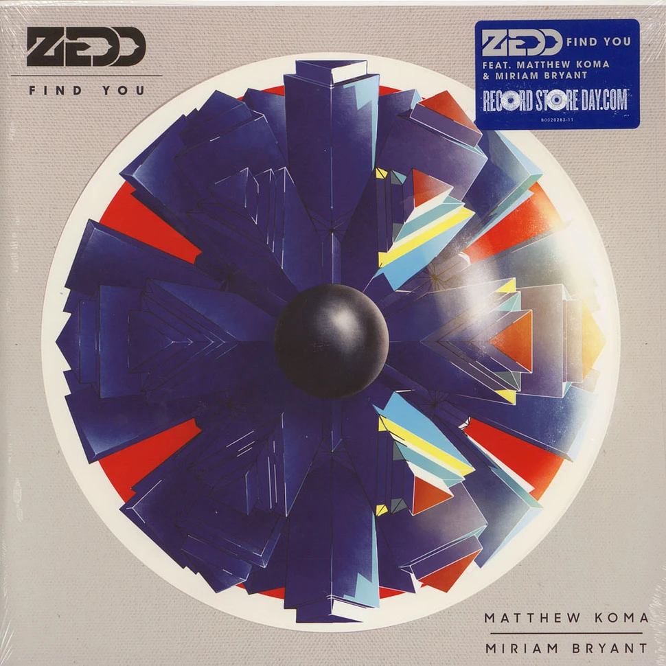 Zedd - Find You feat. Matthew Koma & Miriam Bryant