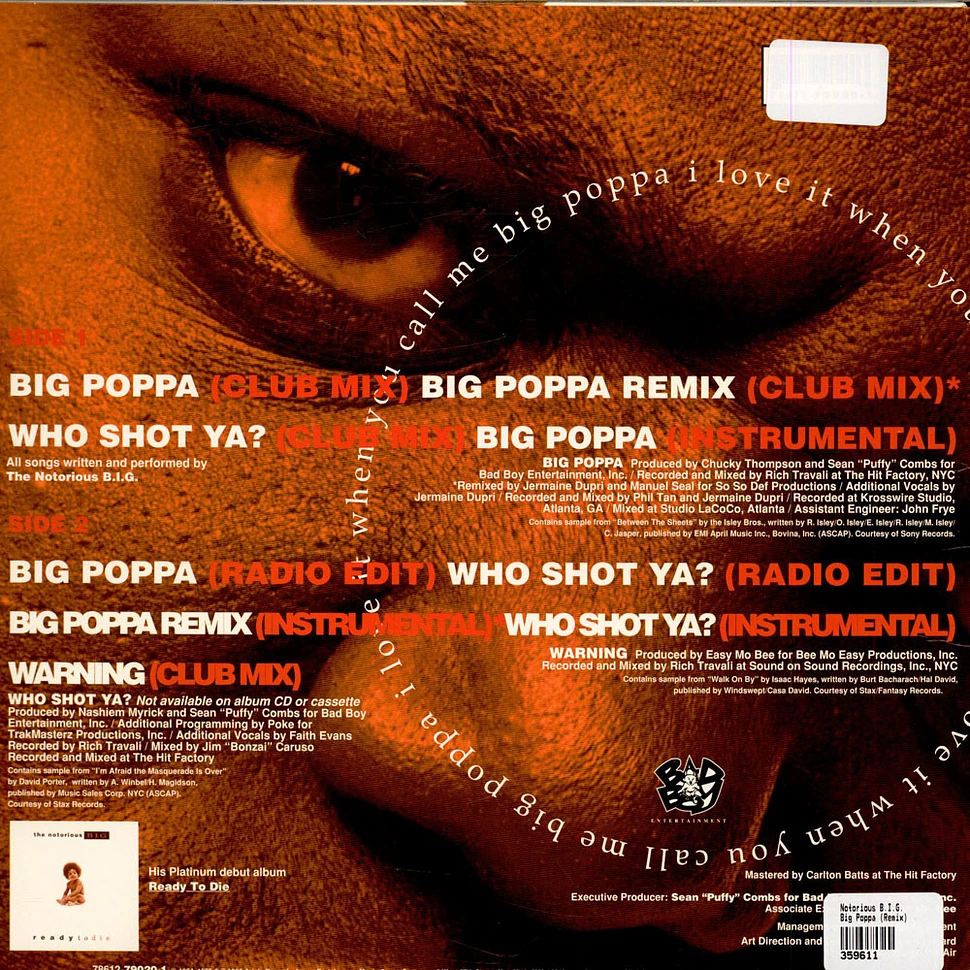 The Notorious B.I.G. - Big Poppa (Remix)