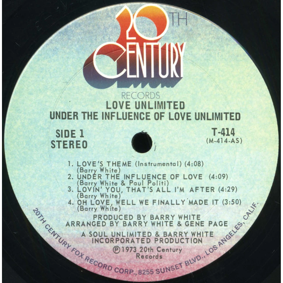 Love Unlimited - Under The Influence Of Love Unlimited