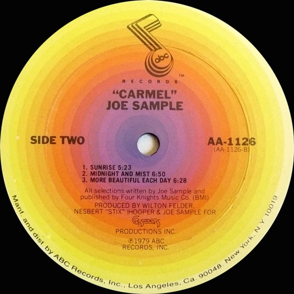 Joe Sample - Carmel