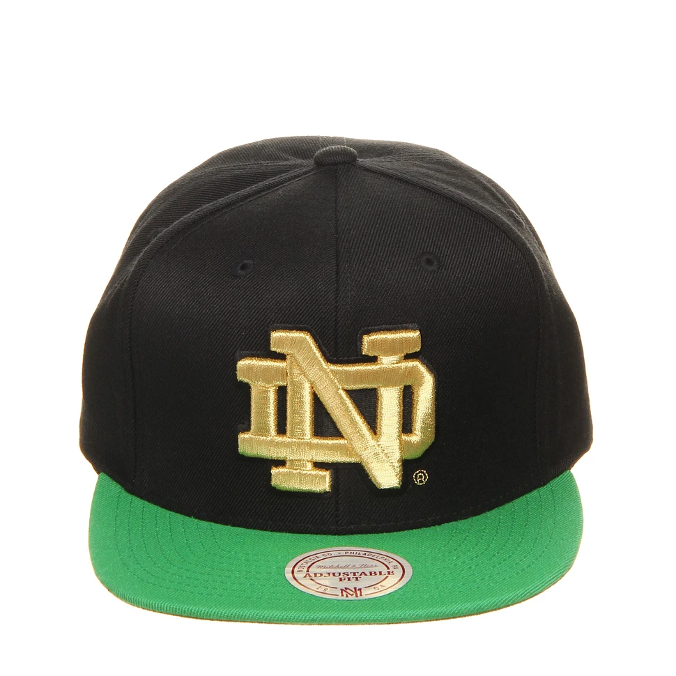 Mitchell & Ness - Notre Dame NCAA Baroque Strapback Cap