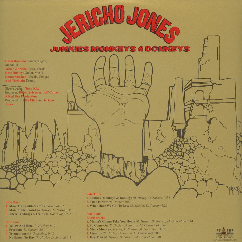 Jericho Jones - Junkies, Monkeys And Donkeys