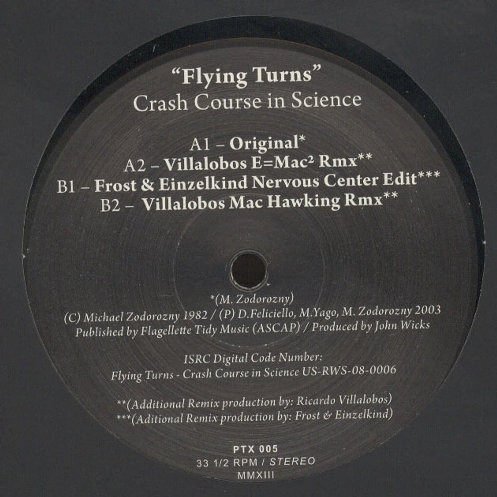 Crash Course In Science - Flying Turns Black Vinyl Edition