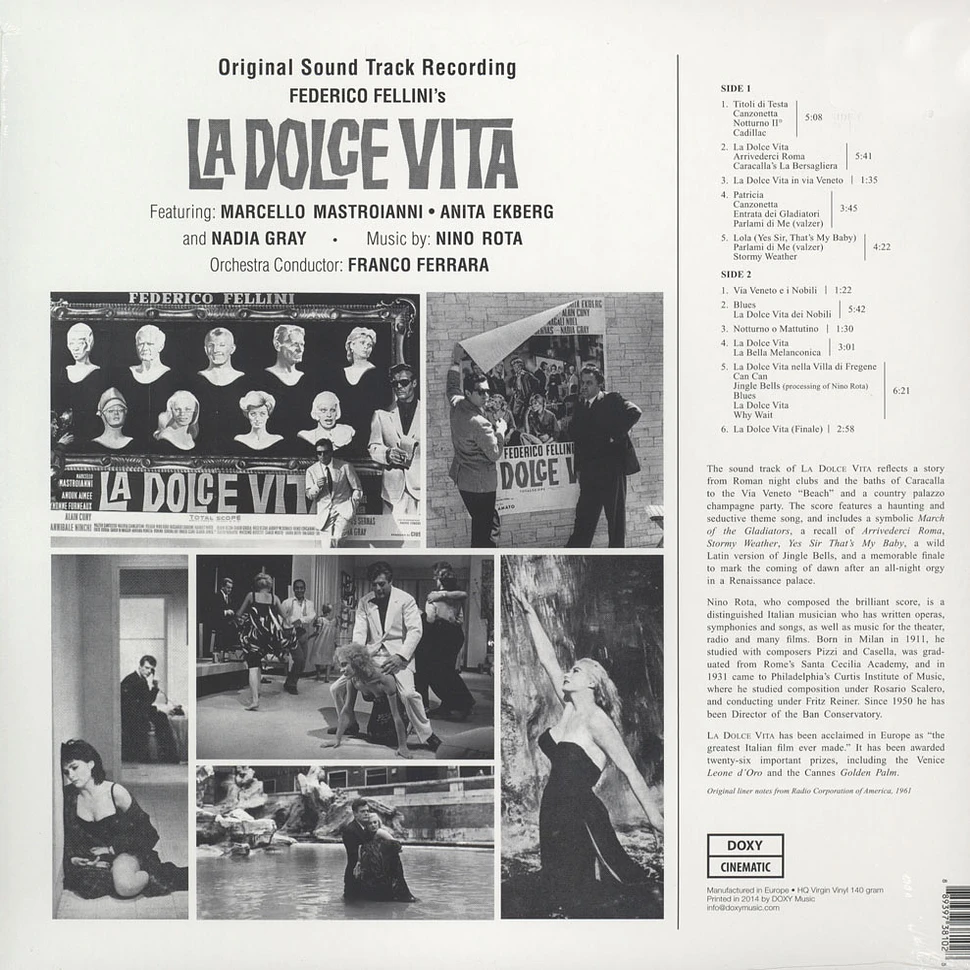 Nino Rota - OST La Dolce Vita