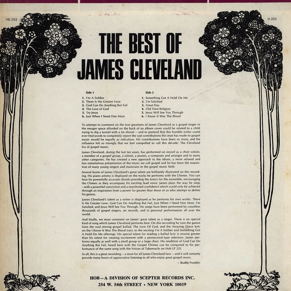 Rev. James Cleveland - The Best Of James Cleveland