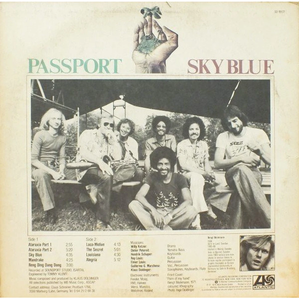 Passport - Sky Blue
