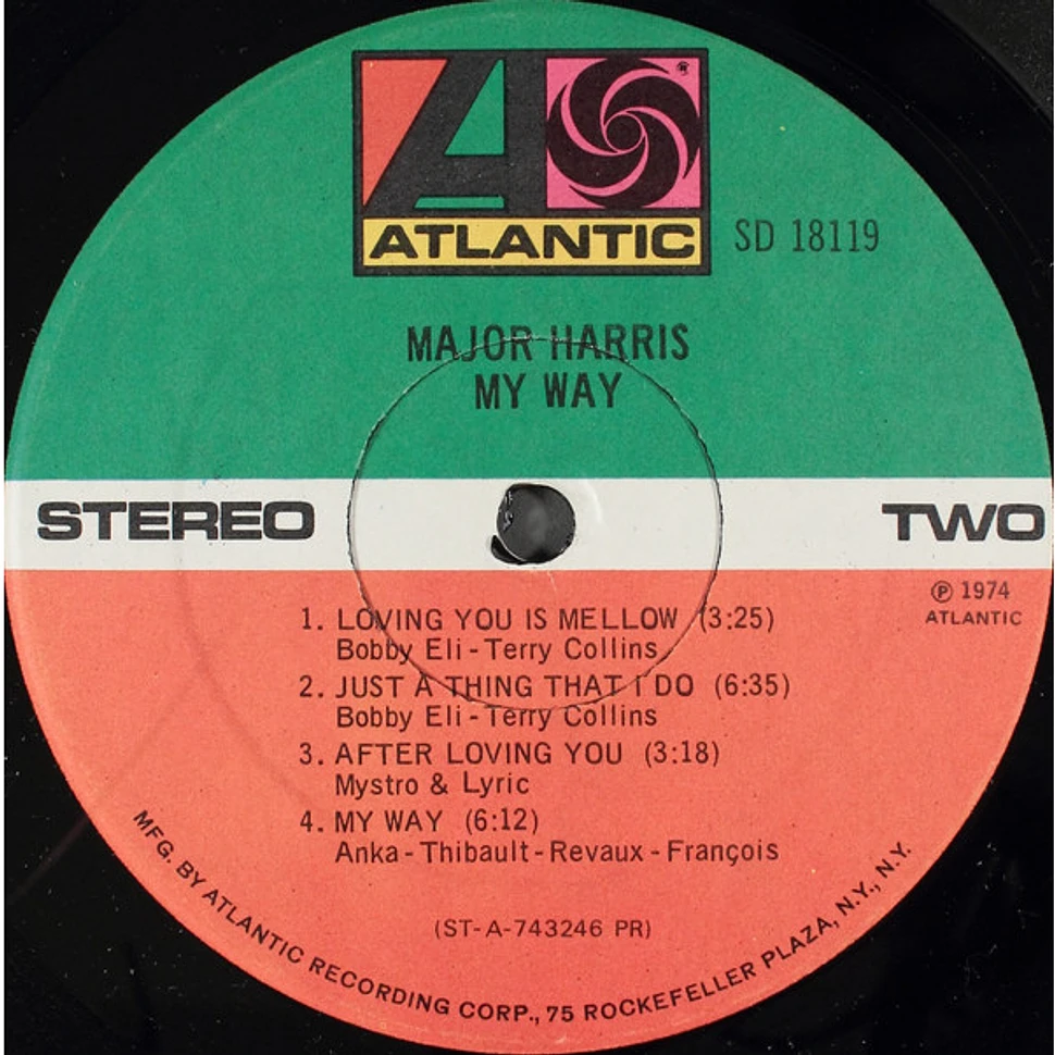 Major Harris - My Way