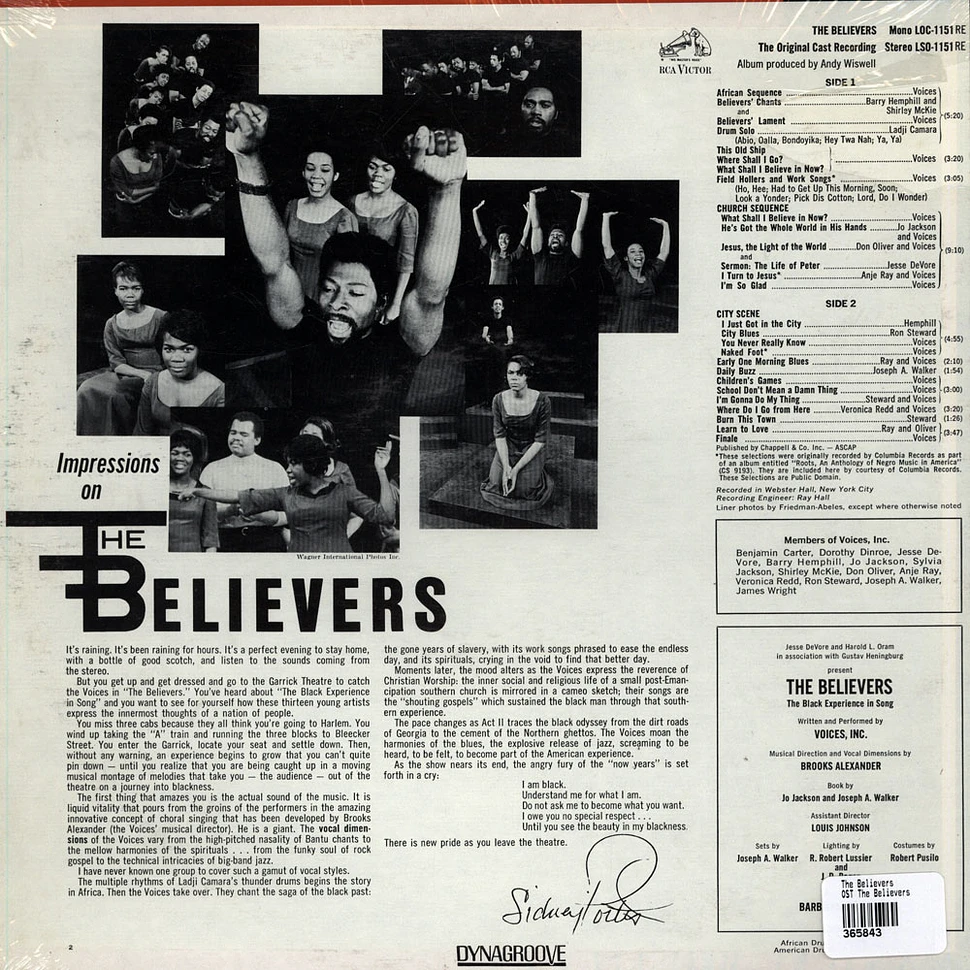 Voices, Incorporated - The Believers - The Original Cast Recording