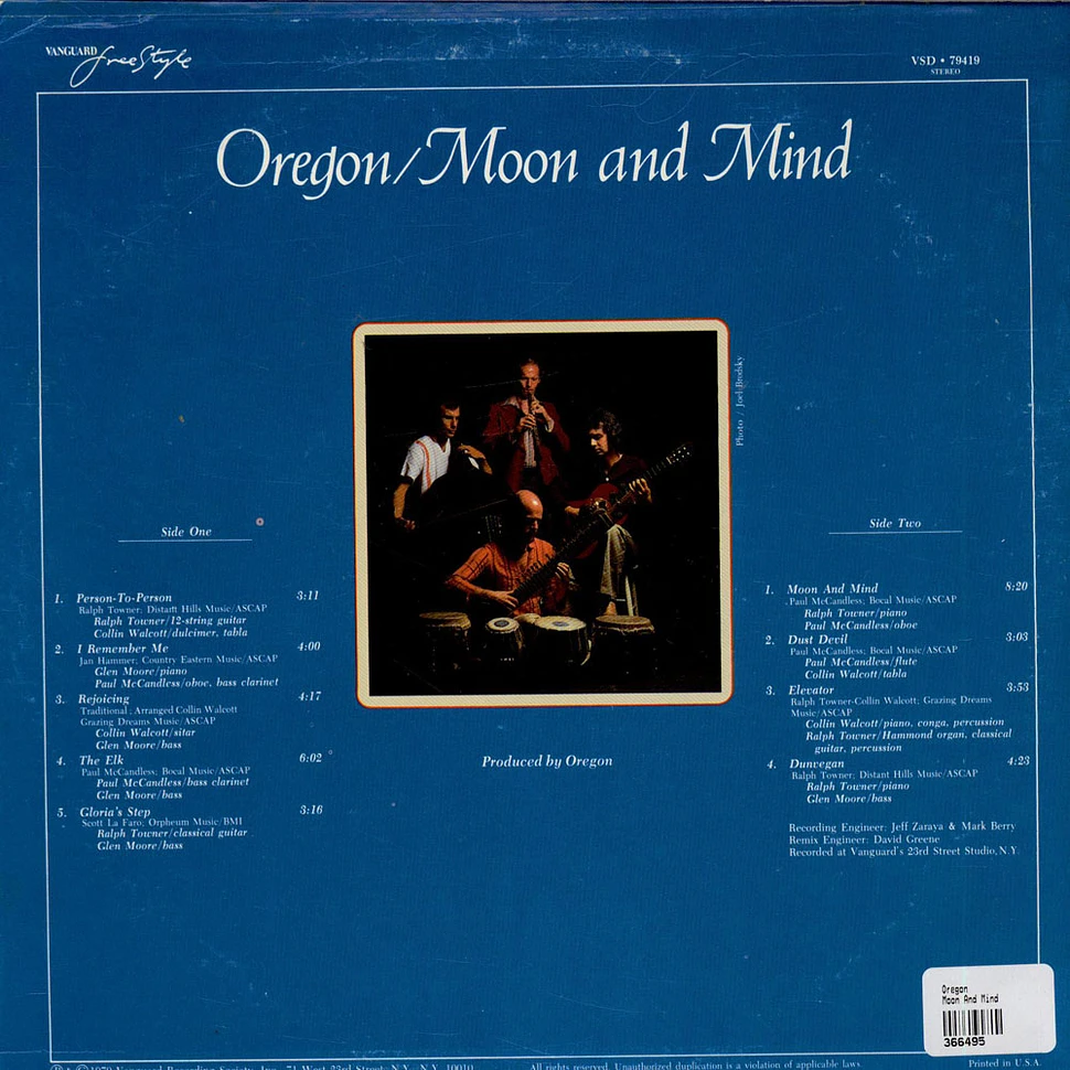Oregon - Moon And Mind