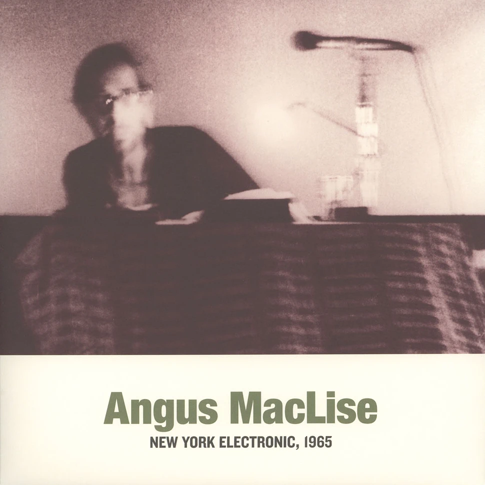 Angus MacLise - New York Electronics, 1965
