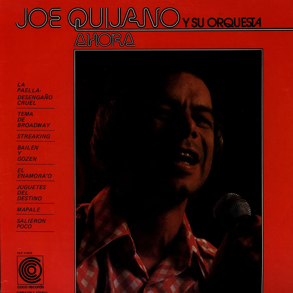 Joe Quijano Y Su Orquesta - Ahora