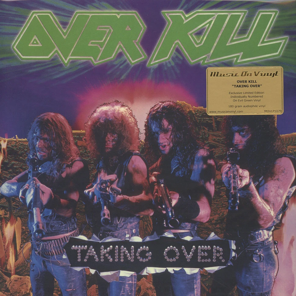 Overkill - Taking Over Green Vinyl Edition
