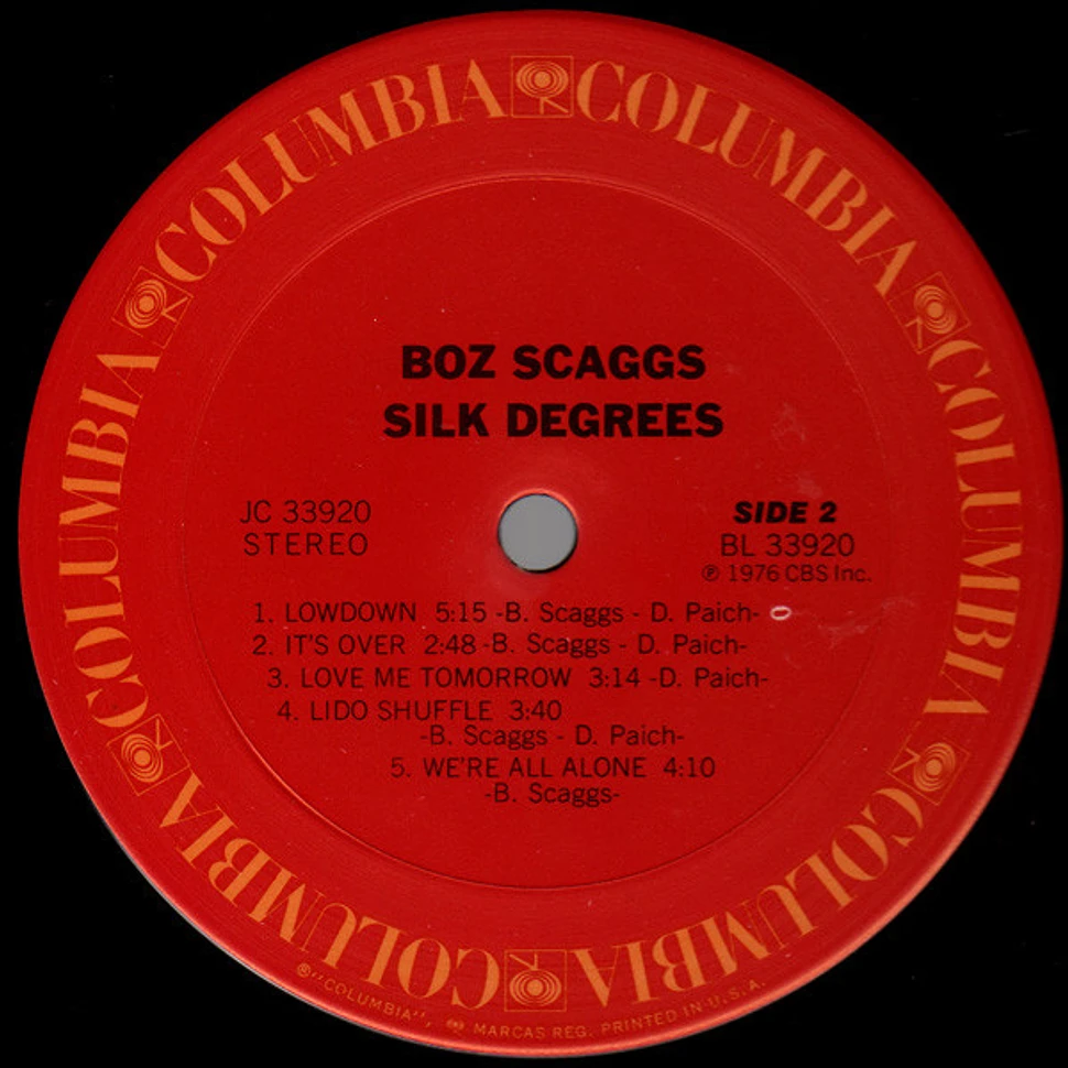 Boz Scaggs - Silk Degrees