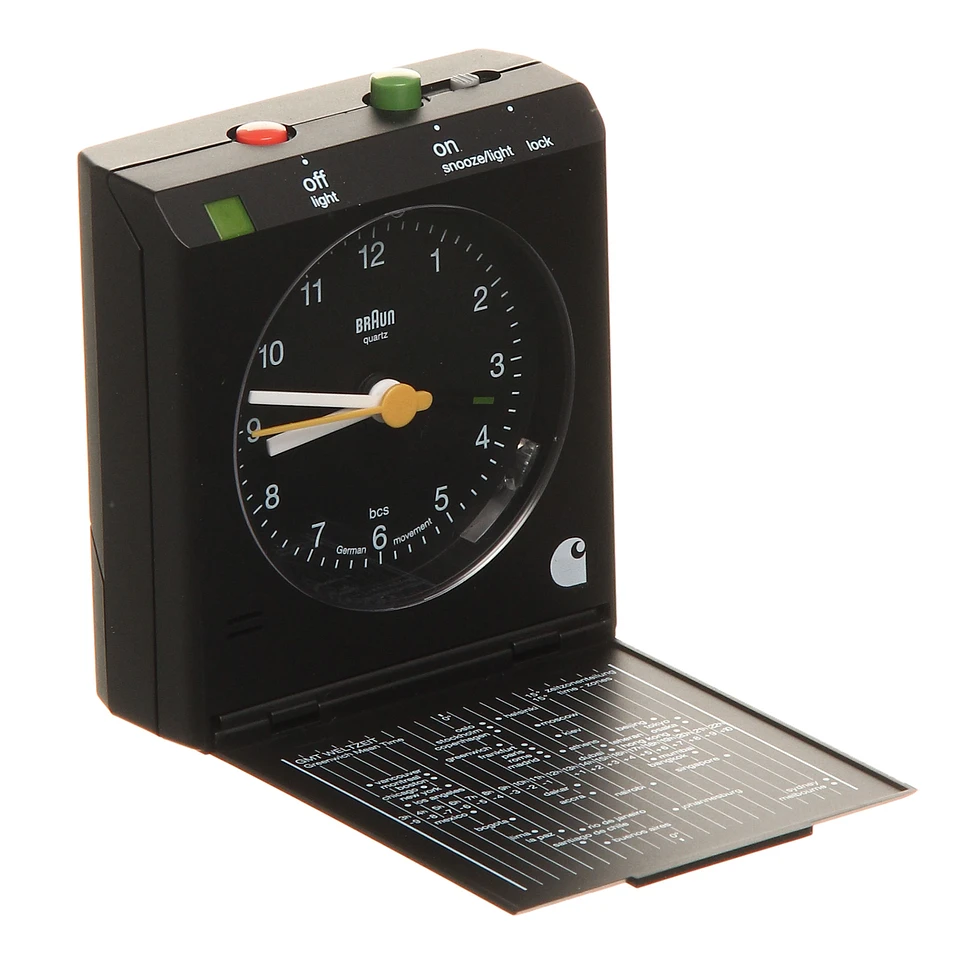 Carhartt WIP x Braun - Travel Alarm Clock