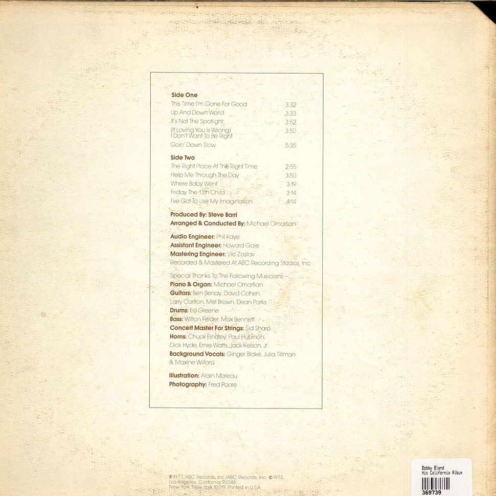 Bobby Bland - His California Album