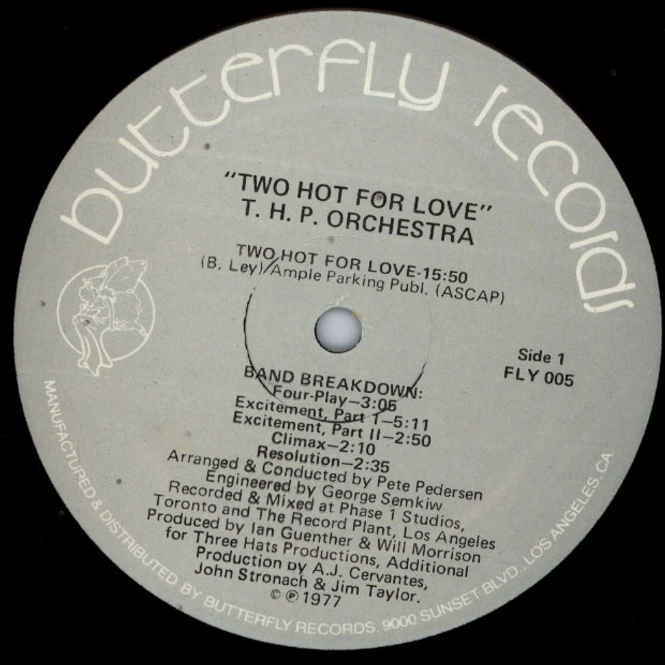 THP Orchestra - Two Hot For Love