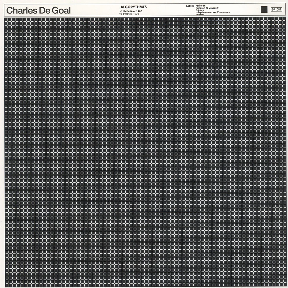 Charles De Goal - Algorythmes