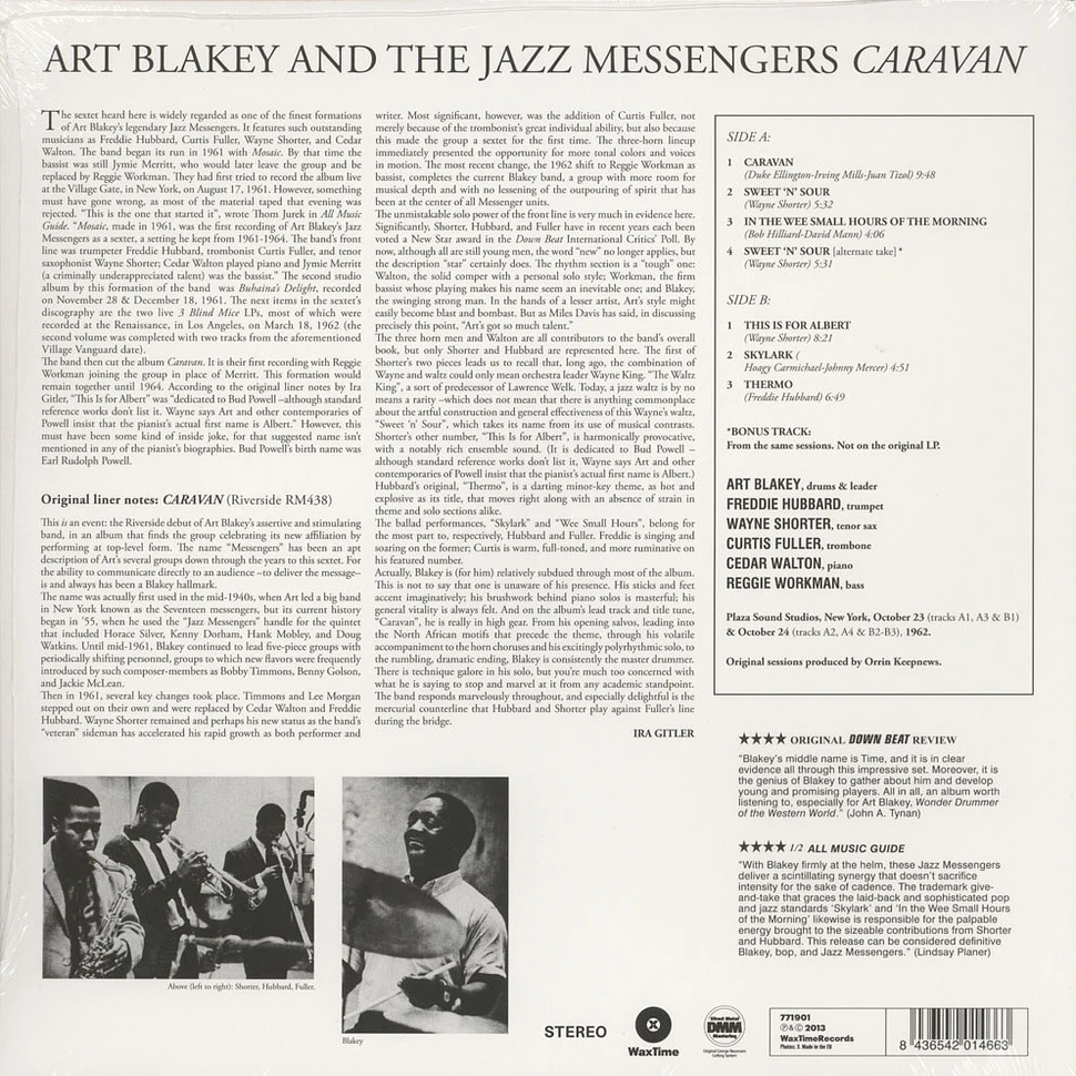 Art Blakey & The Jazz Massengers - Caravan
