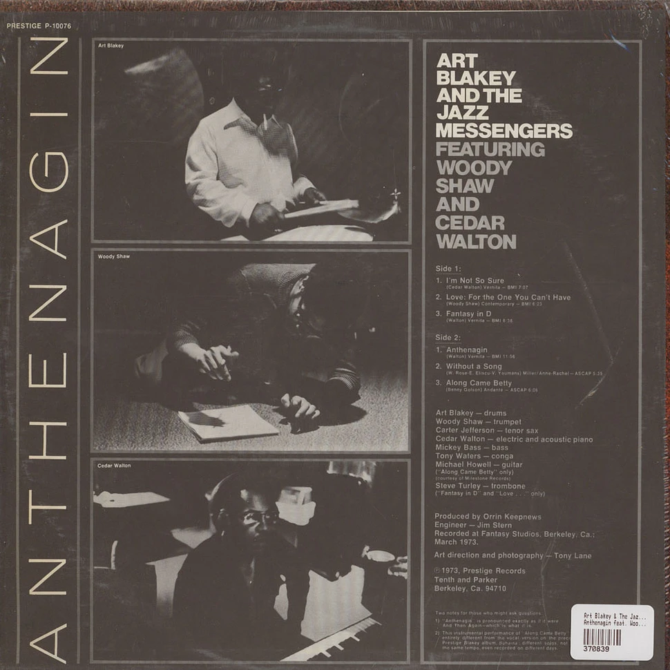 Art Blakey & The Jazz Messengers - Anthenagin