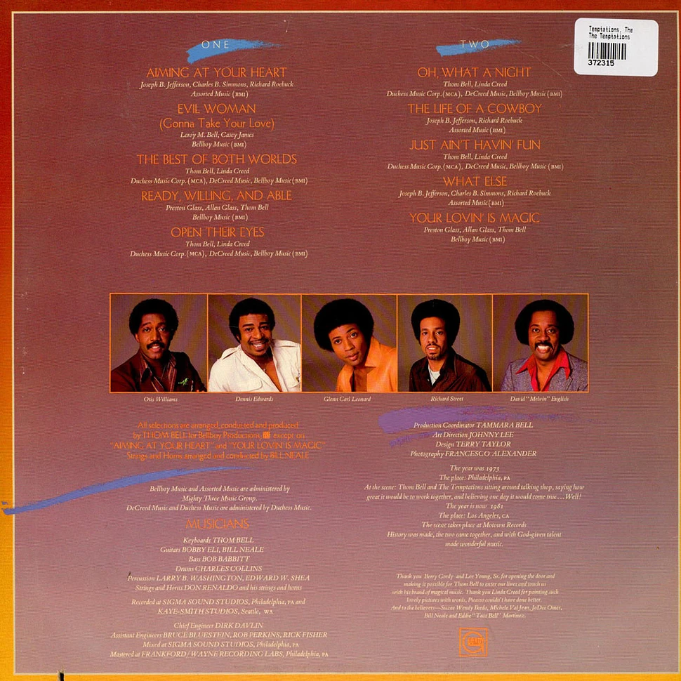 The Temptations - The Temptations