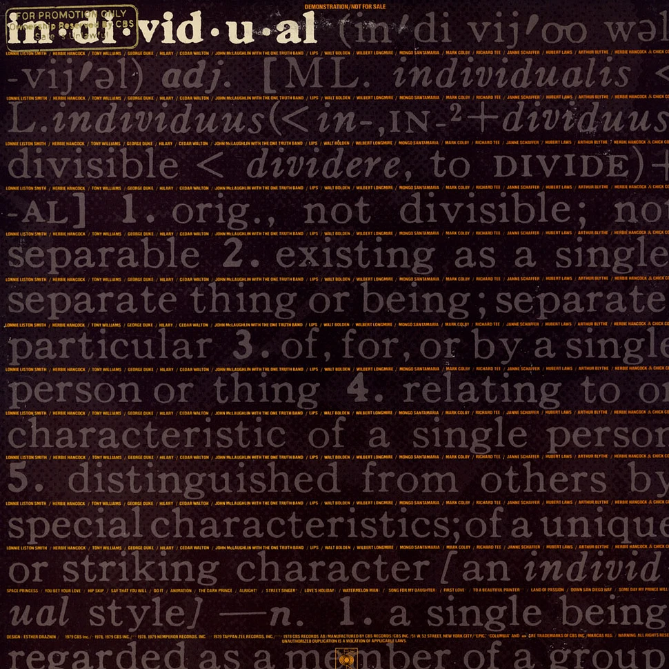 V.A. - Individual