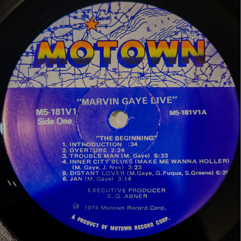 Marvin Gaye - Marvin Gaye Live!