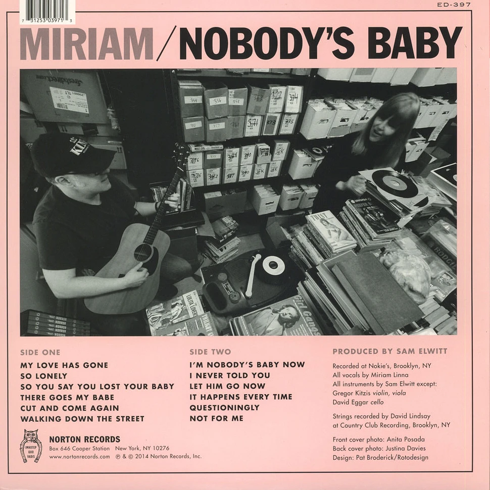 Miriam - Nobody's Baby