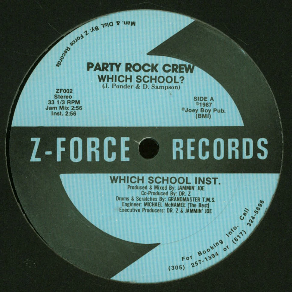 Party Rock Crew - Which School?