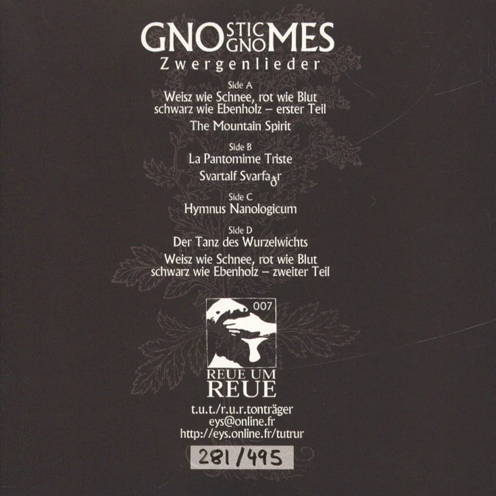 Gnostic Gnomes - Zwergenlieder