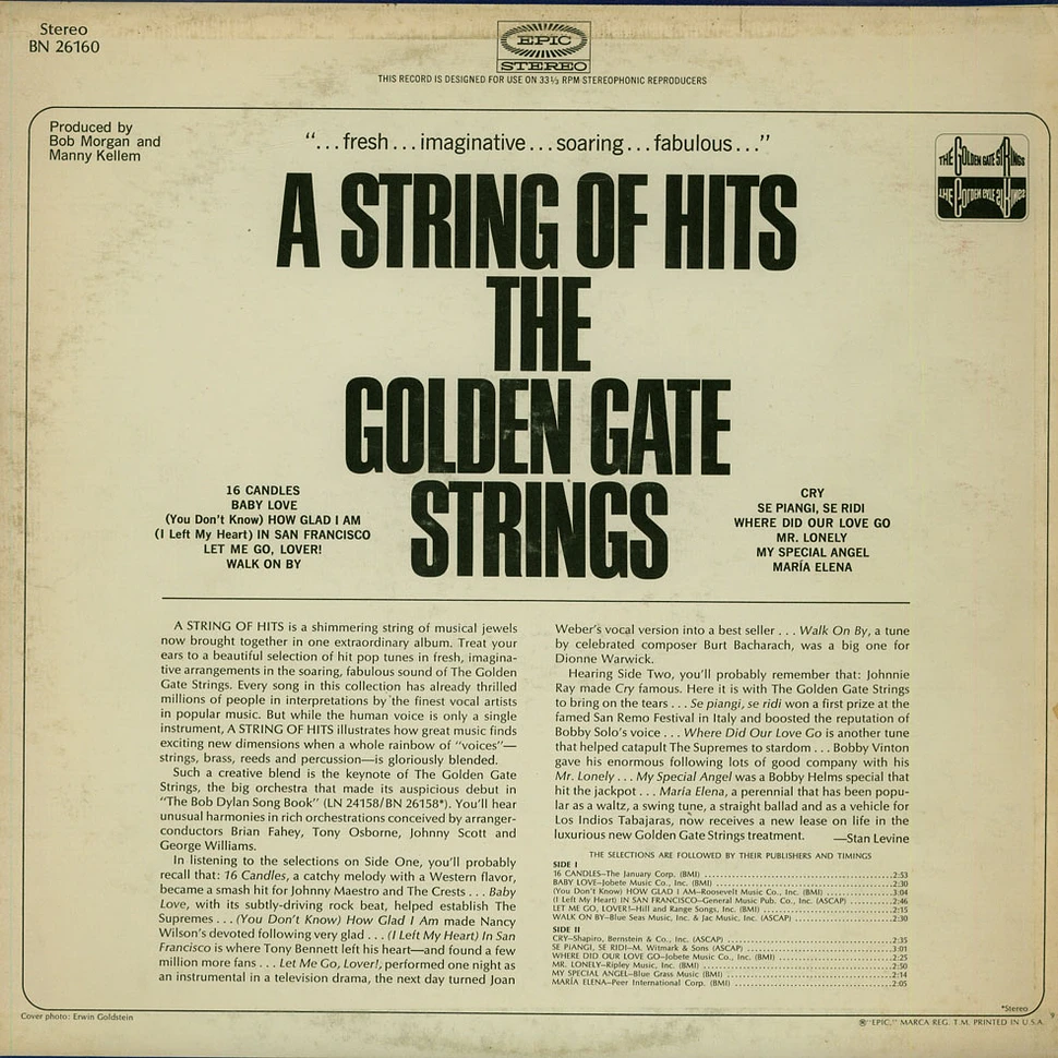 The Golden Gate Strings - A String Of Hits